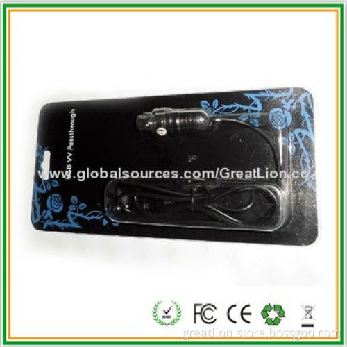 VV Passthrough with USB Rechargeable, 1.2M Cable Length, Easy-to-carry
